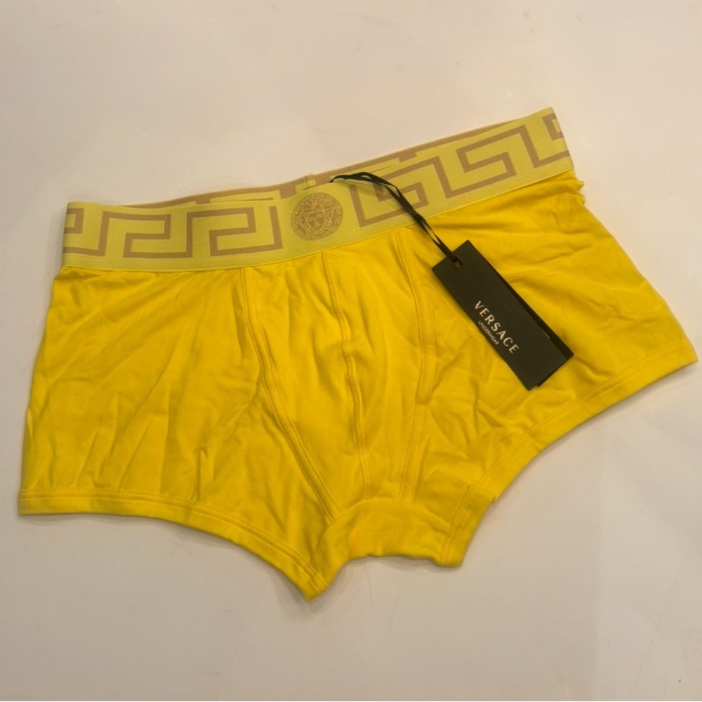 Authentic Versace Bright Yellow Men’s  underwear